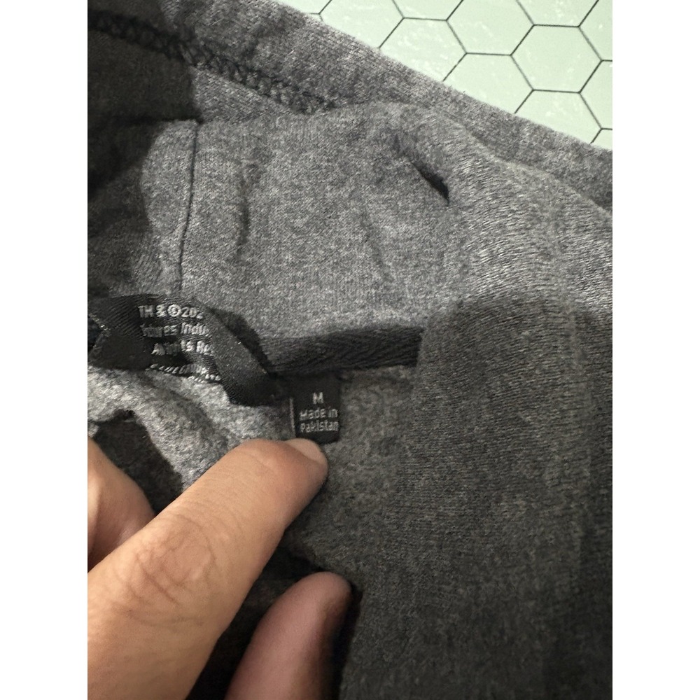 CHEMISTRY WOMENS HOODIE SWEATER SIZE MEDIUM POETIC JUSTICE 2 PAC ACID WASH‎ GRAY - Picture 6 of 9